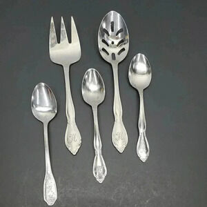Flatware Stainless Steel Korea Letter "H" Engraved On Handle